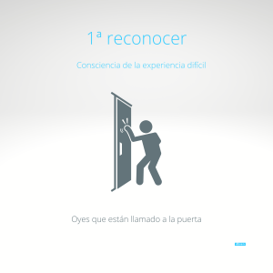1 etapa para aceptar reconocer