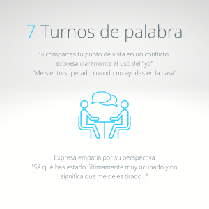 Escucha activa turnos de palabra. Mindfulness empresa